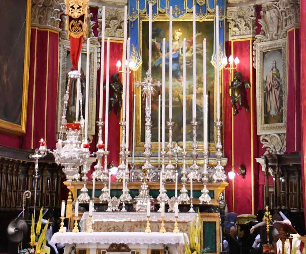 Gozo Cathedral Alta