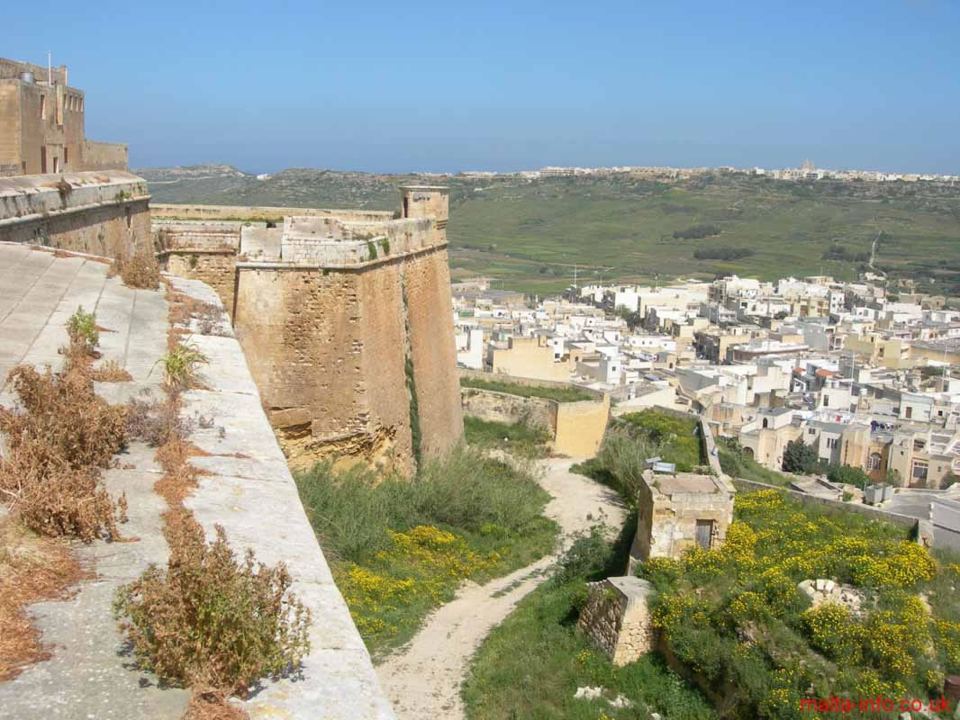 St Johns Bastion. Location of Gunpowder Magazine