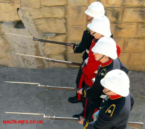 Bayonet Drill Demonstration