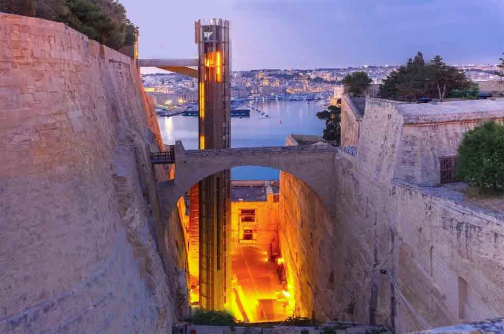 Barrakka Lift Valletta