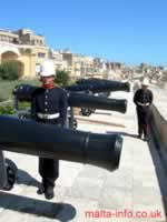 Cannon on the Gun Saluting Battery