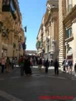 Republic Street with City Gate showing at the top of the street