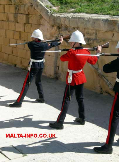 Bayonet Drill Demonstration