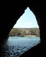 View of  Inland sea from the cave