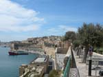 Grand Harbour sea front Valletta