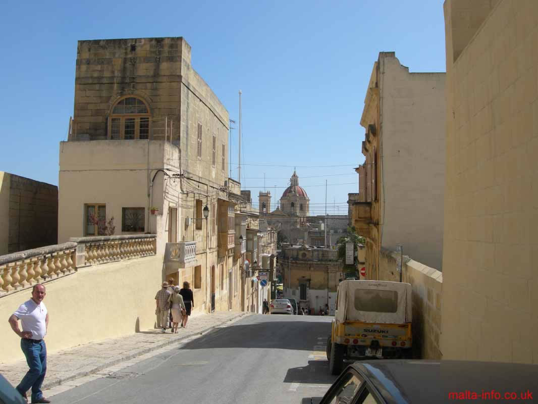 Castle Street leads up to the Citadel