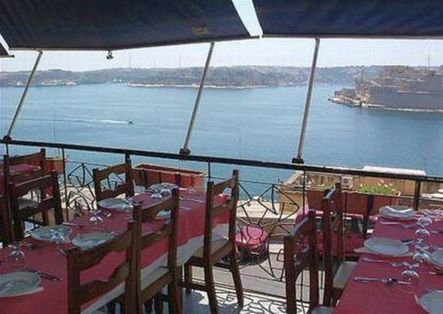 British Hotel Restaurant Terrace- Valletta,